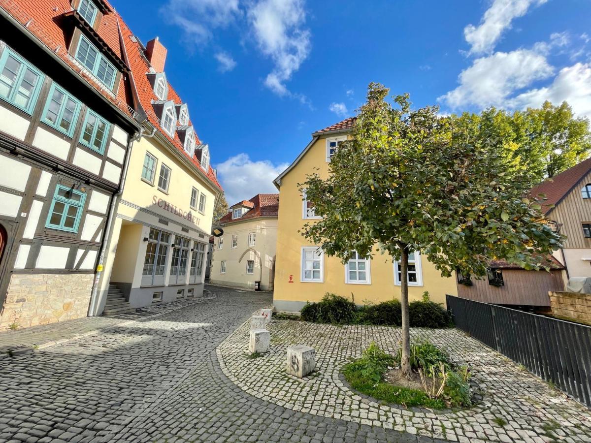 Ferienwohnung Augenblick - Stylisches Apartment In Der Besten Altstadtlage Von แอร์ฟวร์ท ภายนอก รูปภาพ