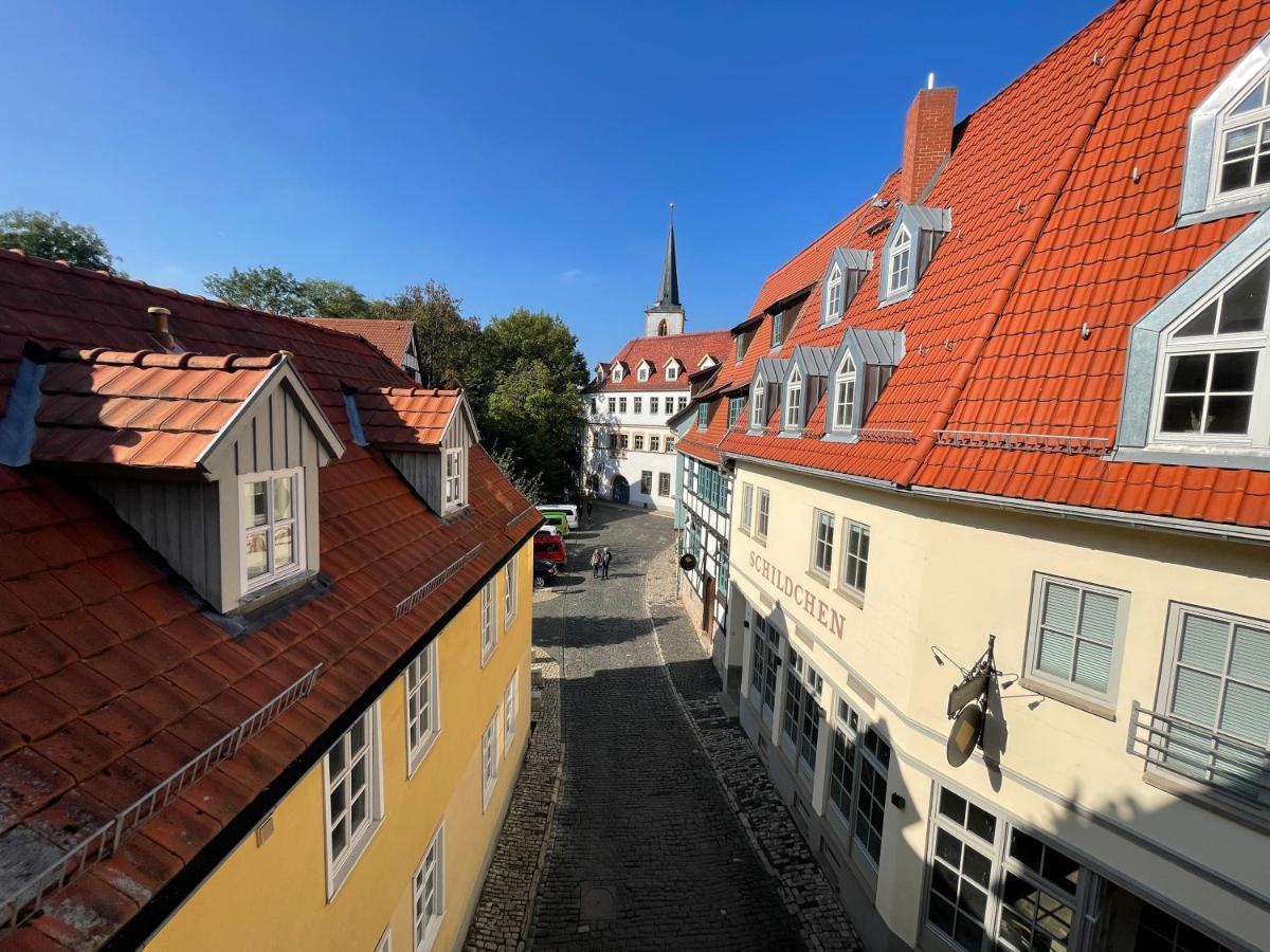Ferienwohnung Augenblick - Stylisches Apartment In Der Besten Altstadtlage Von แอร์ฟวร์ท ภายนอก รูปภาพ